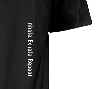 Inhale. Exhale. Repeat. | Quiet Line Collection