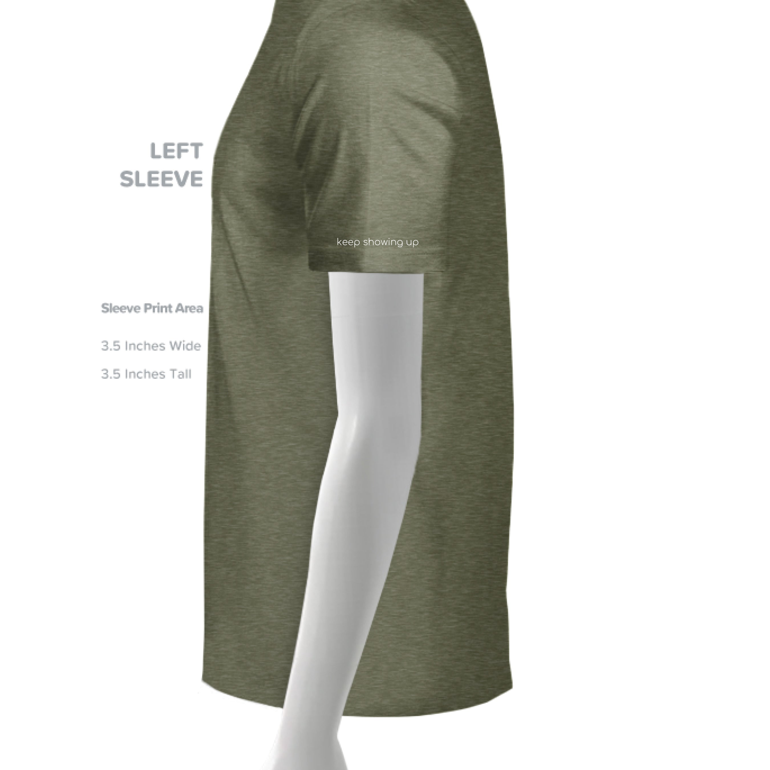 MILITARY GREEN - SLEEVE_LEFT